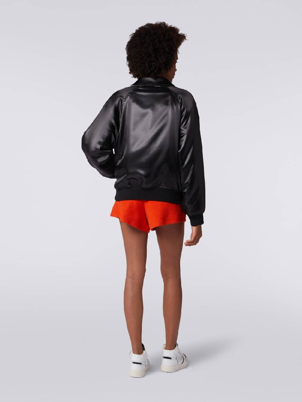 M Missoni Bomber reversibile in raso e in maglia con lurex Qualità Garantita