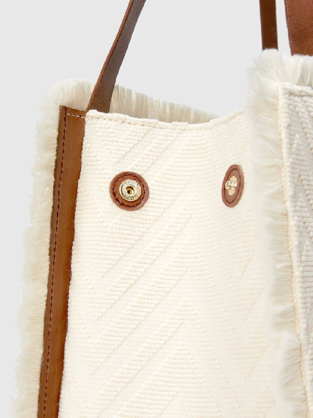 M Missoni Tote bag in misto cotone con motivo chevron Prezzo basso