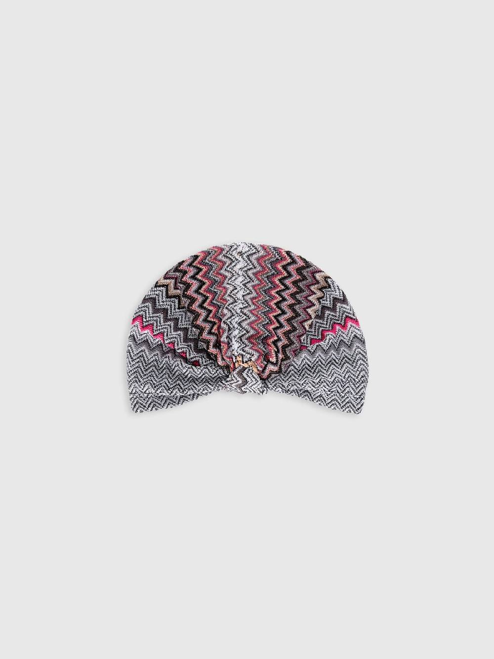 M Missoni Turbante in viscosa zig zag Saldi
