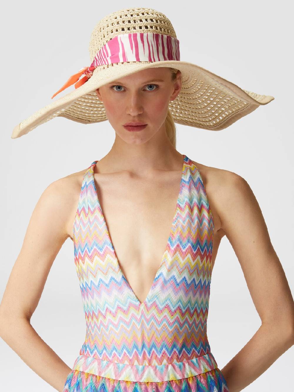 M Missoni Cappello in viscosa Vendita Economica