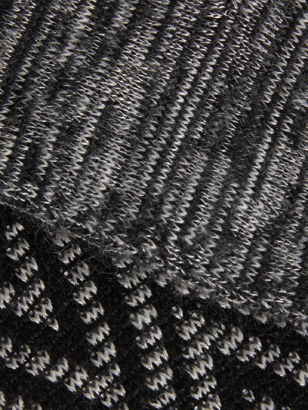 M Missoni Guanti in maglia di lana e mohair con multi-lavorazione Novità