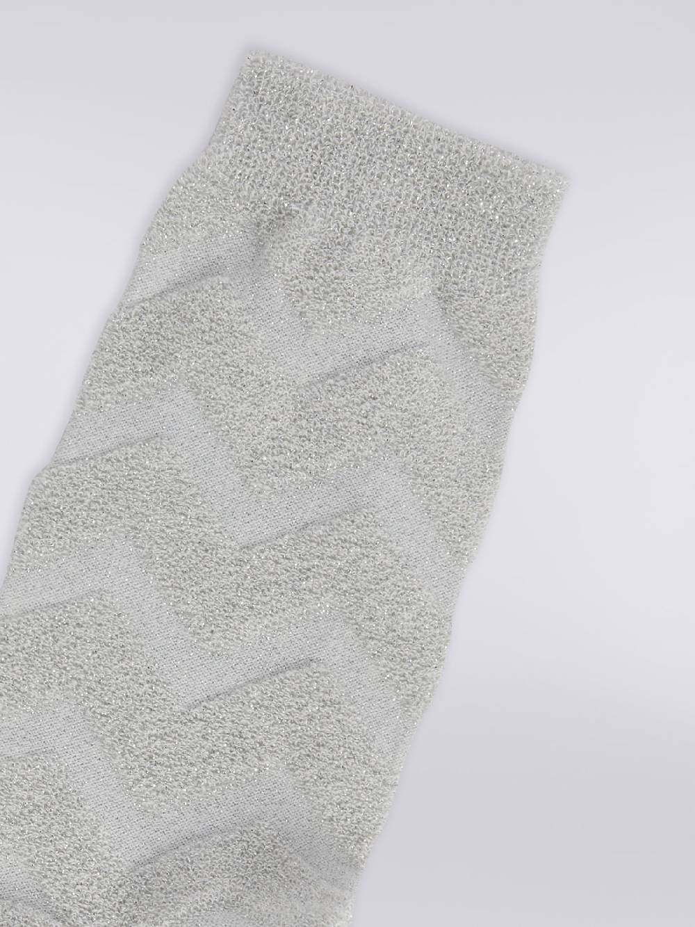 M Missoni Calze corte in cotone e nylon zig zag Outlet