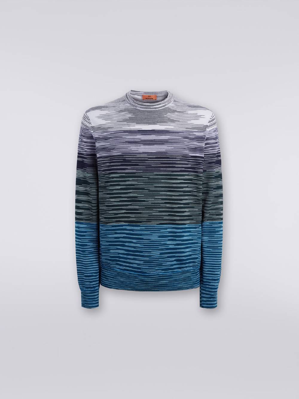 M Missoni Pullover girocollo in lana fiammata I Più Venduti