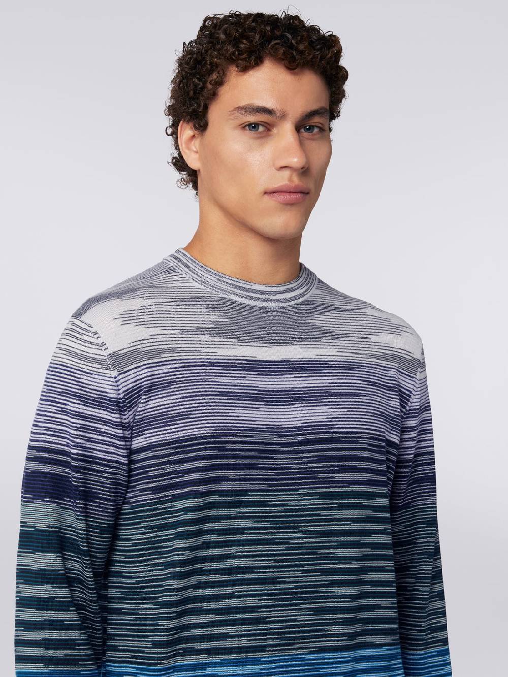 M Missoni Pullover girocollo in lana fiammata I Più Venduti