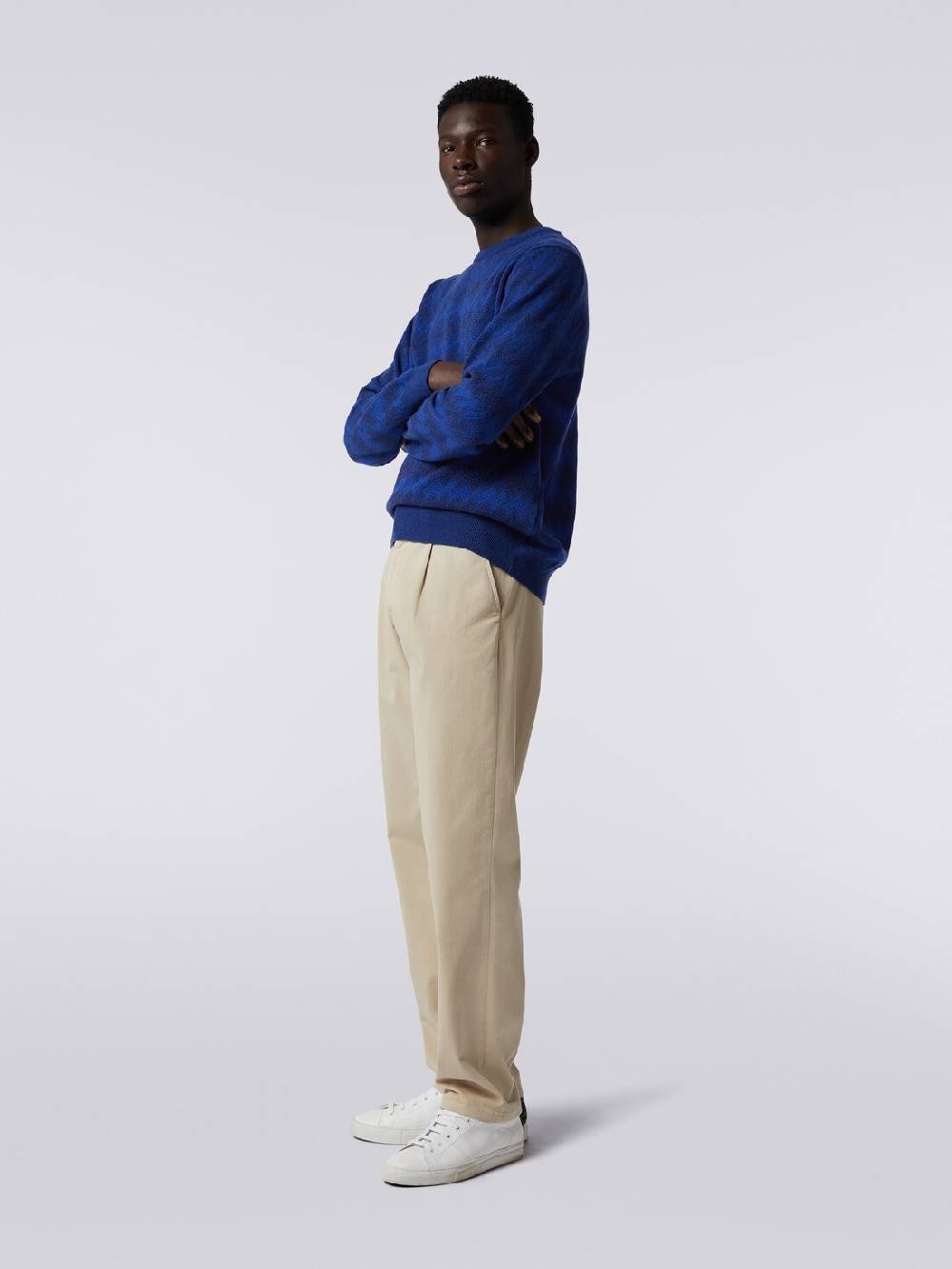 M Missoni Pantaloni chino in cotone Soddisfazione Garantita