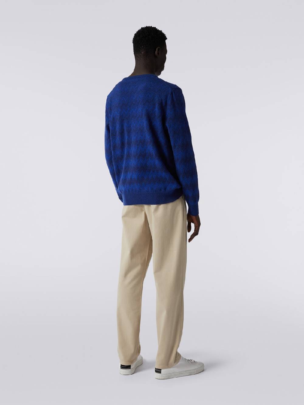M Missoni Pantaloni chino in cotone Soddisfazione Garantita