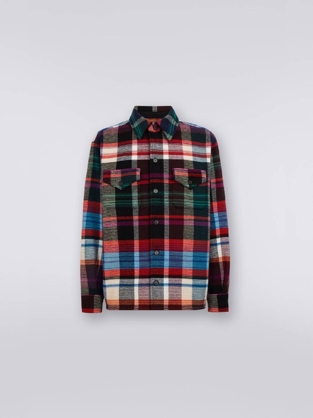 M Missoni Oveshirt in lana e cotone Sottocosto