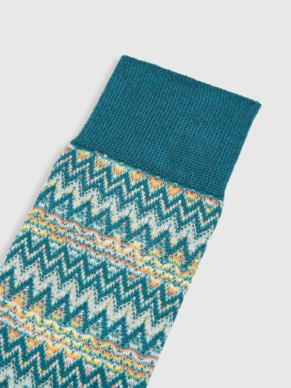 M Missoni Calzini corti in misto cotone chevron Promozione