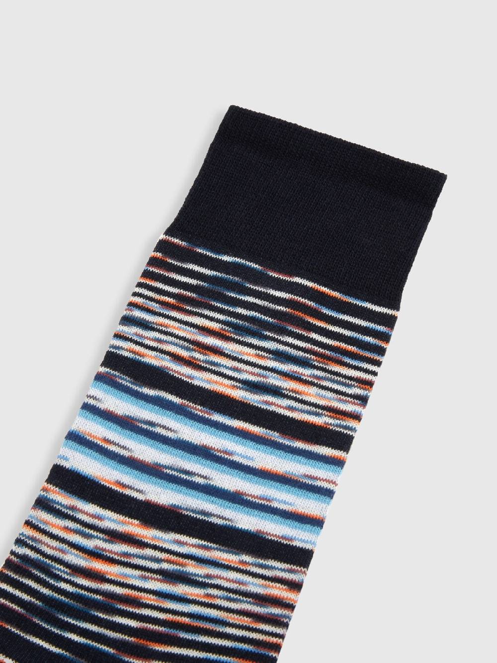 M Missoni Calzini corti in misto cotone fiammati Pezzi Unici