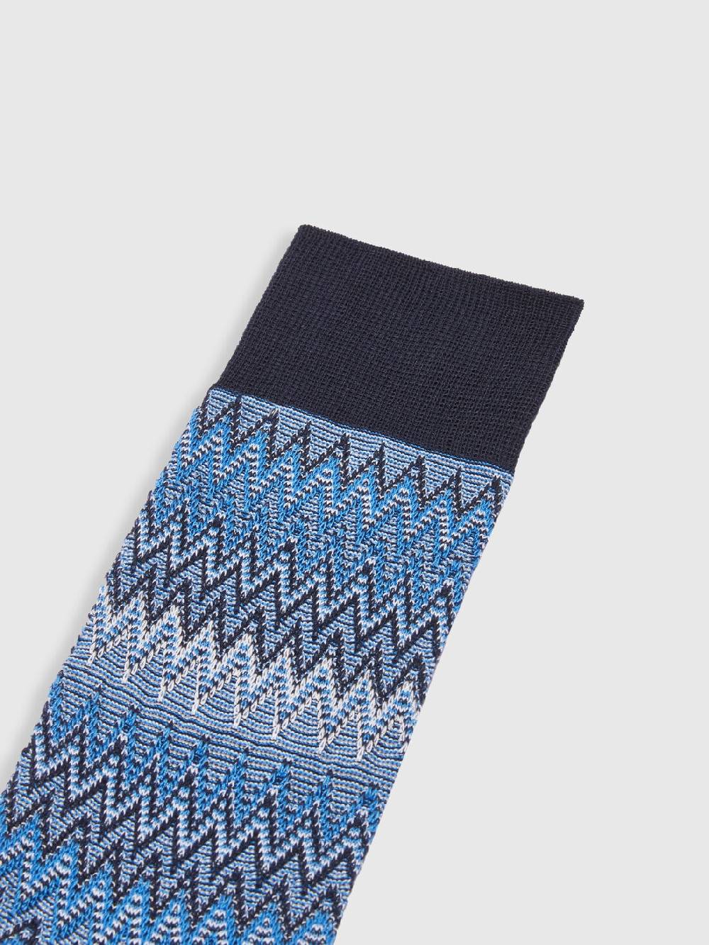 M Missoni Calzini corti in misto cotone chevron Qualità Garantita