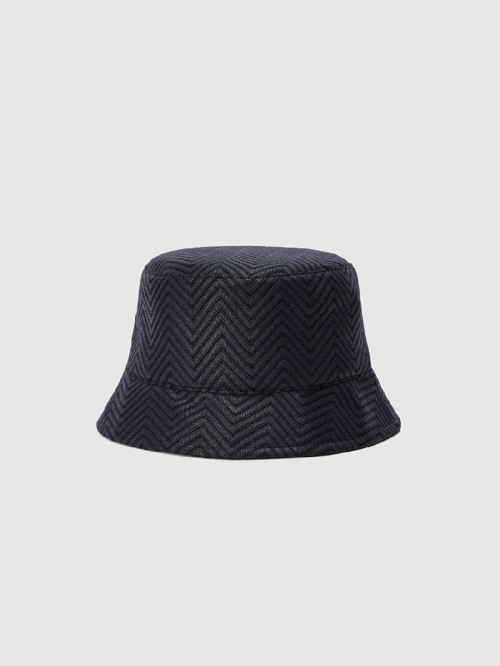 M Missoni Bucket hat in cotone e viscosa chevron Negozi Online