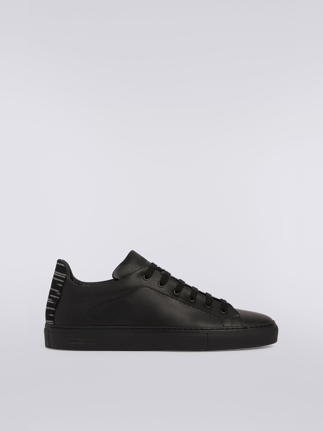 M Missoni Sneakers in pelle con inserto fiammato Convenienza