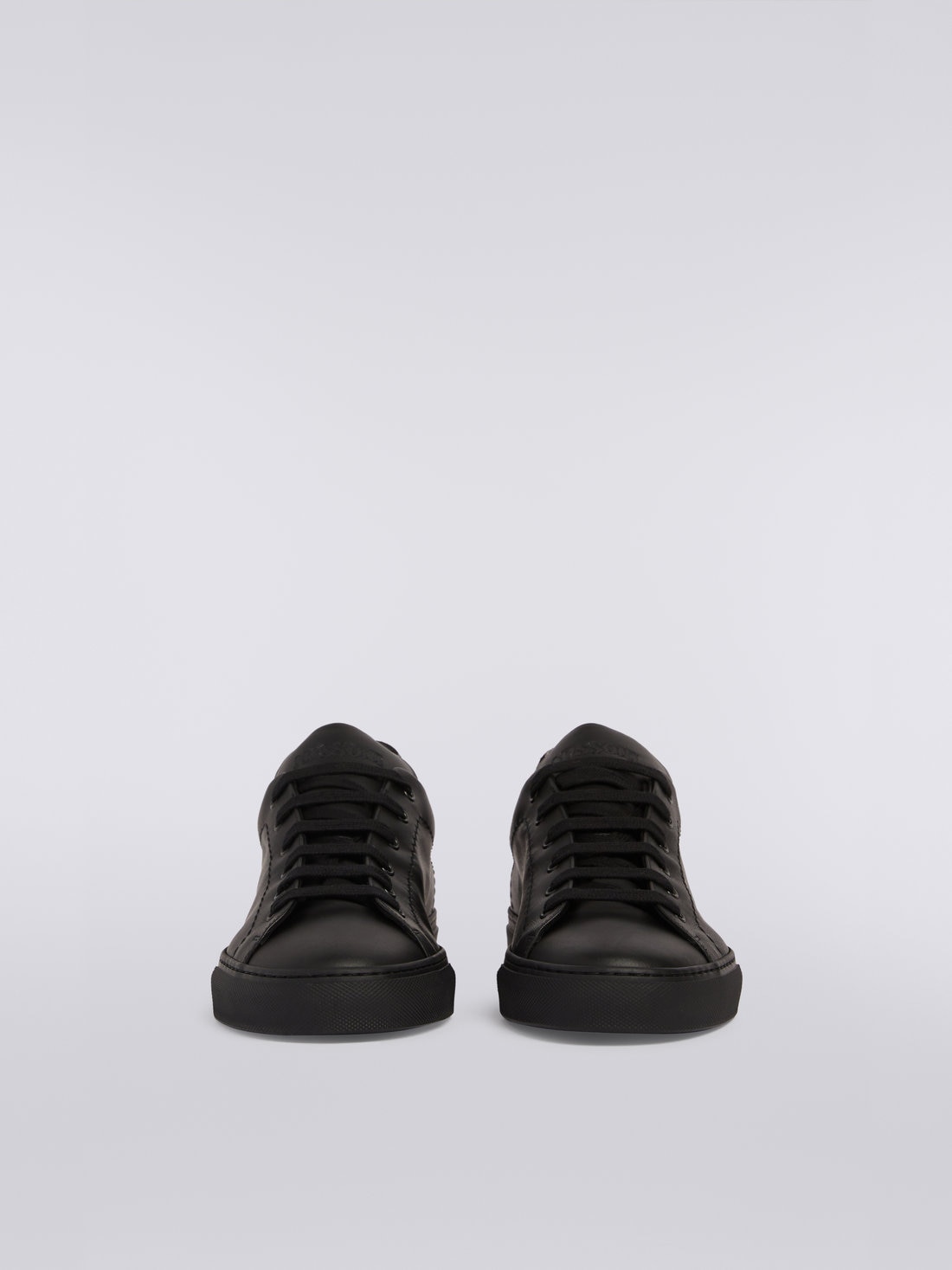 M Missoni Sneakers in pelle con inserto fiammato Convenienza