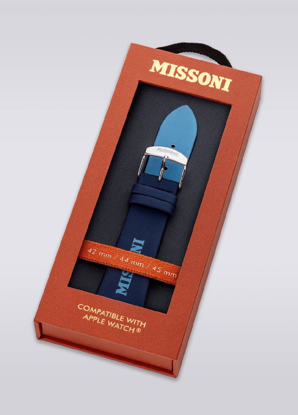 M Missoni Cinturino Apple con scritta Missoni da 24 mm Economico
