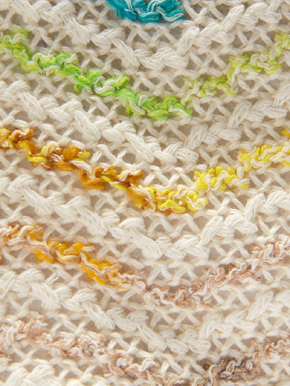 M Missoni Bucket hat in maglia di misto cotone chevron Nuova