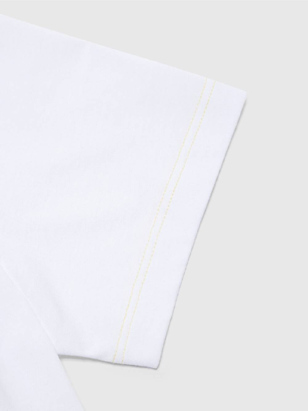 M Missoni Polo a maniche corte in cotone con inserti fiammati Italy