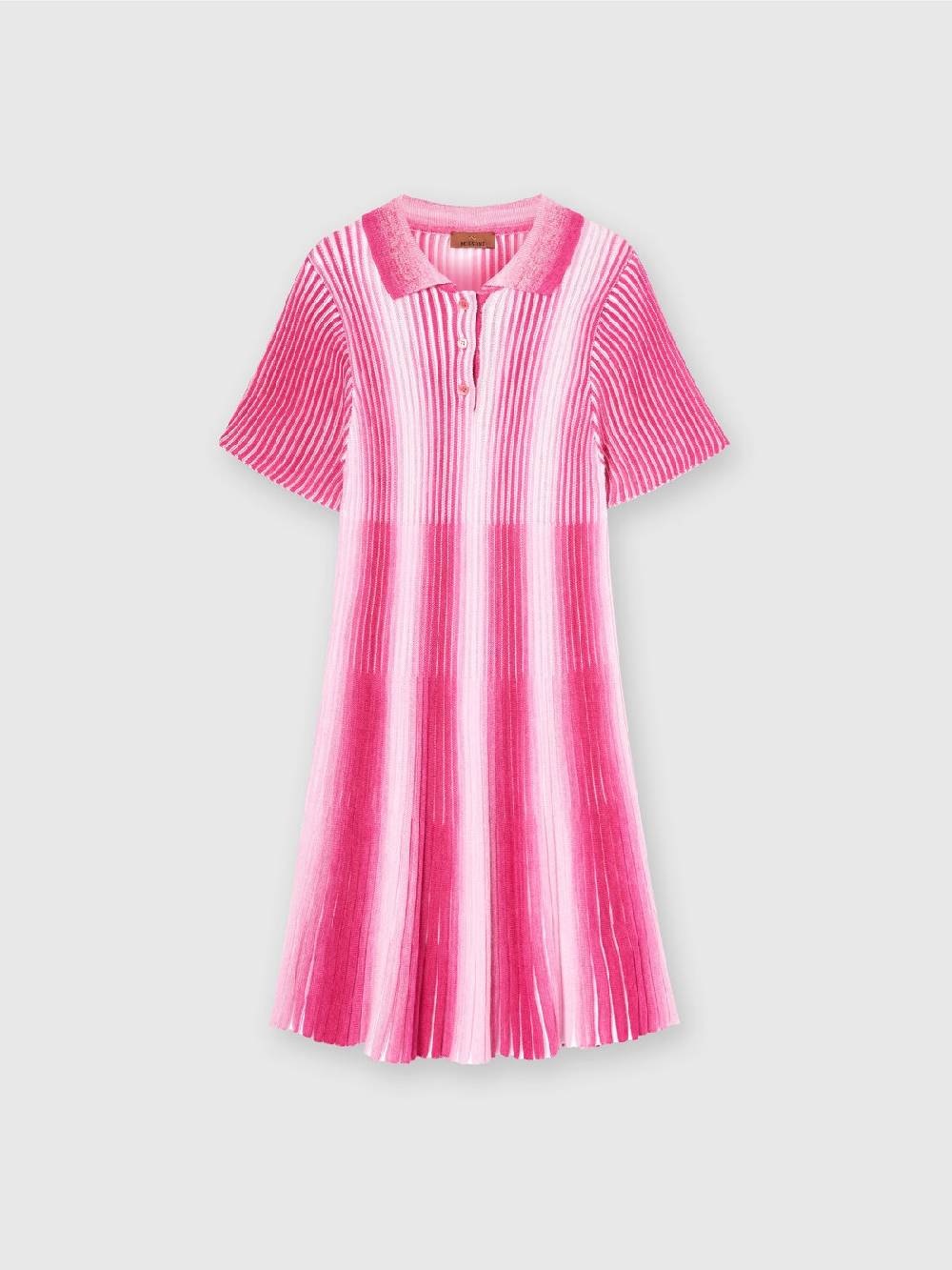 M Missoni Abito midi in maglia di viscosa a righe Qualità