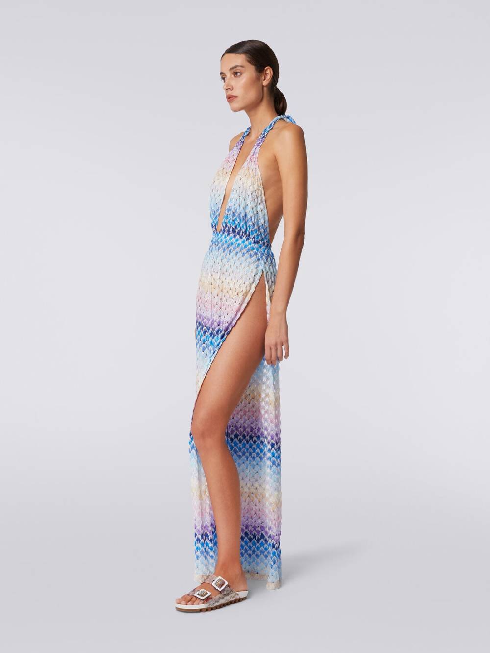 M Missoni Tuta pantalone effetto pizzo dégradé con lurex Affare Del Giorno