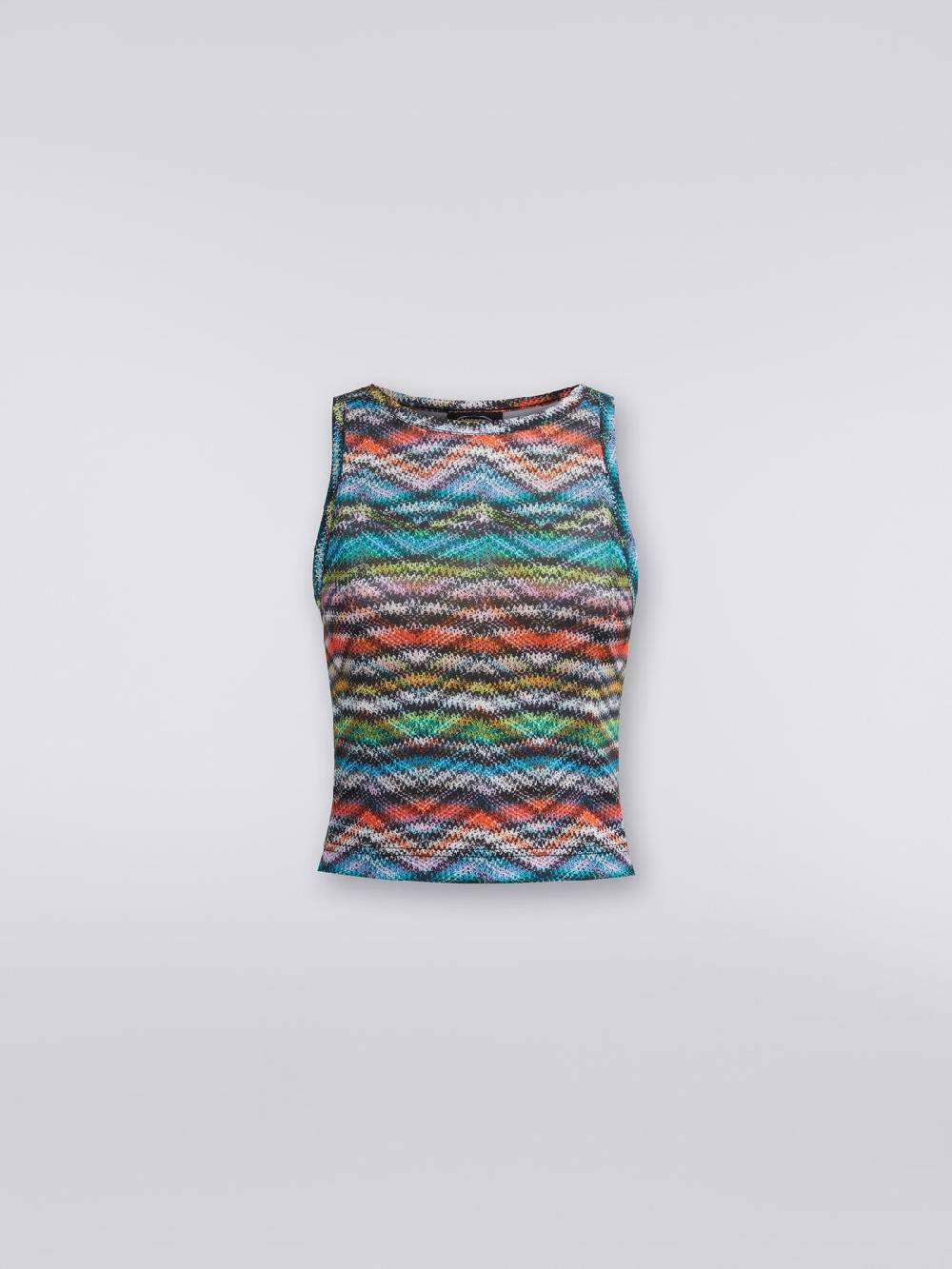 M Missoni Top in nylon stretch stampato Hotsell