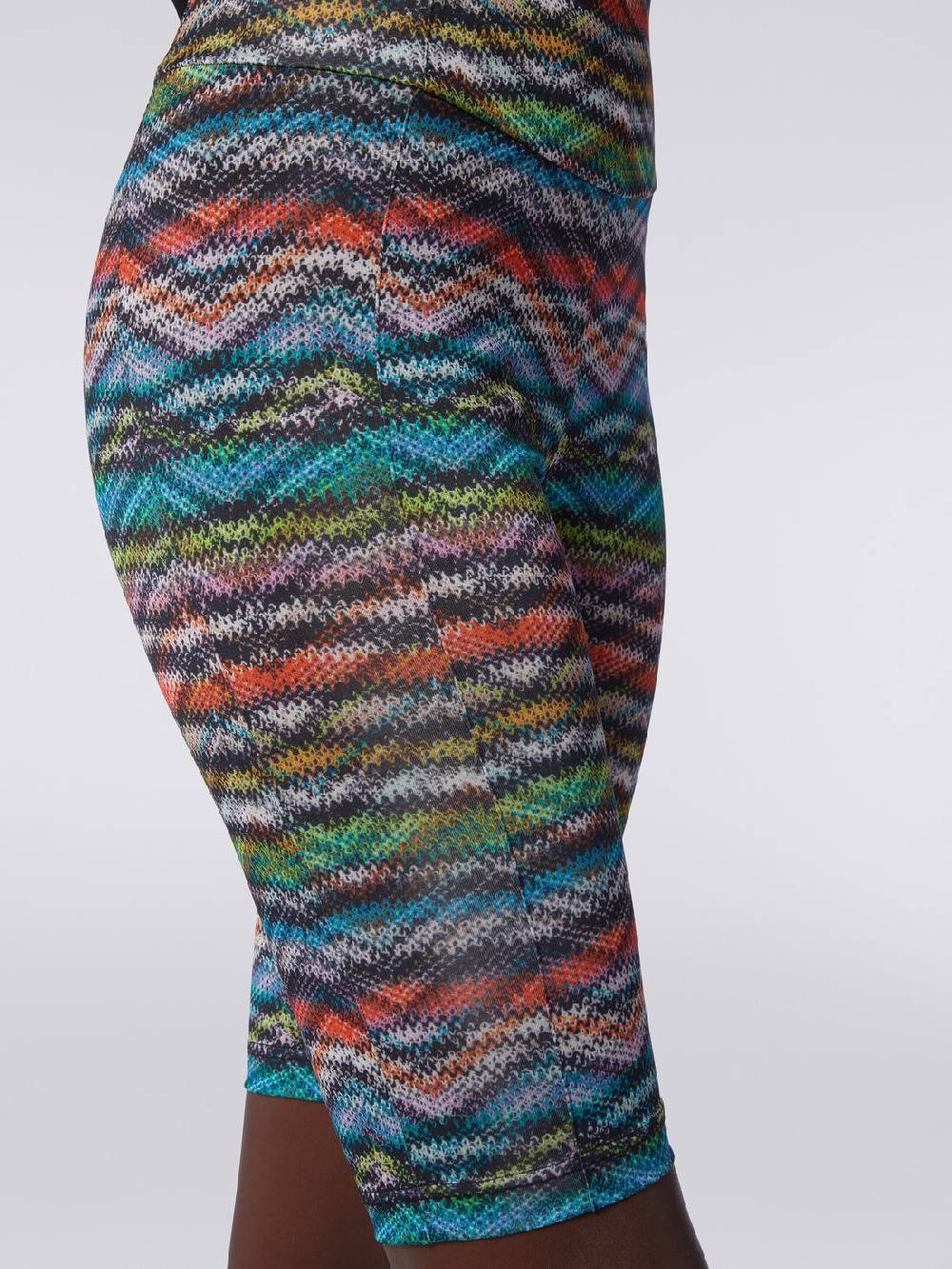M Missoni Shorts in nylon stretch stampato Vendita Economica