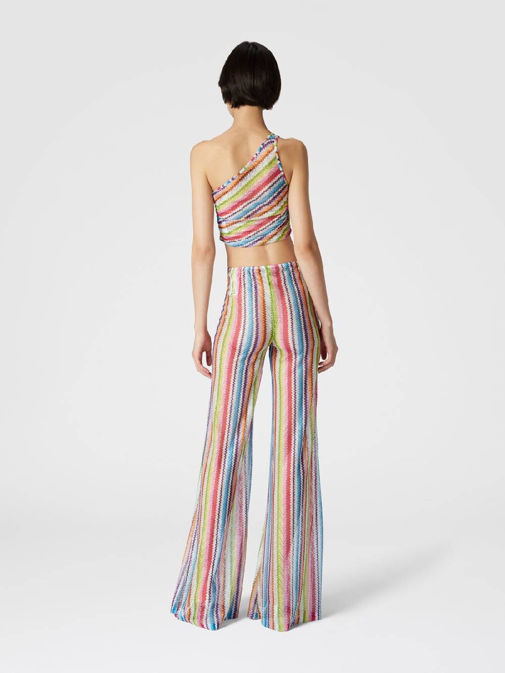 M Missoni Pantaloni copricostume a vista bassa stampa zig zag Bestseller