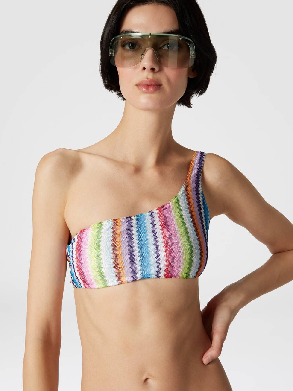 M Missoni Bikini monospalla stampa zig zag Affare Del Giorno