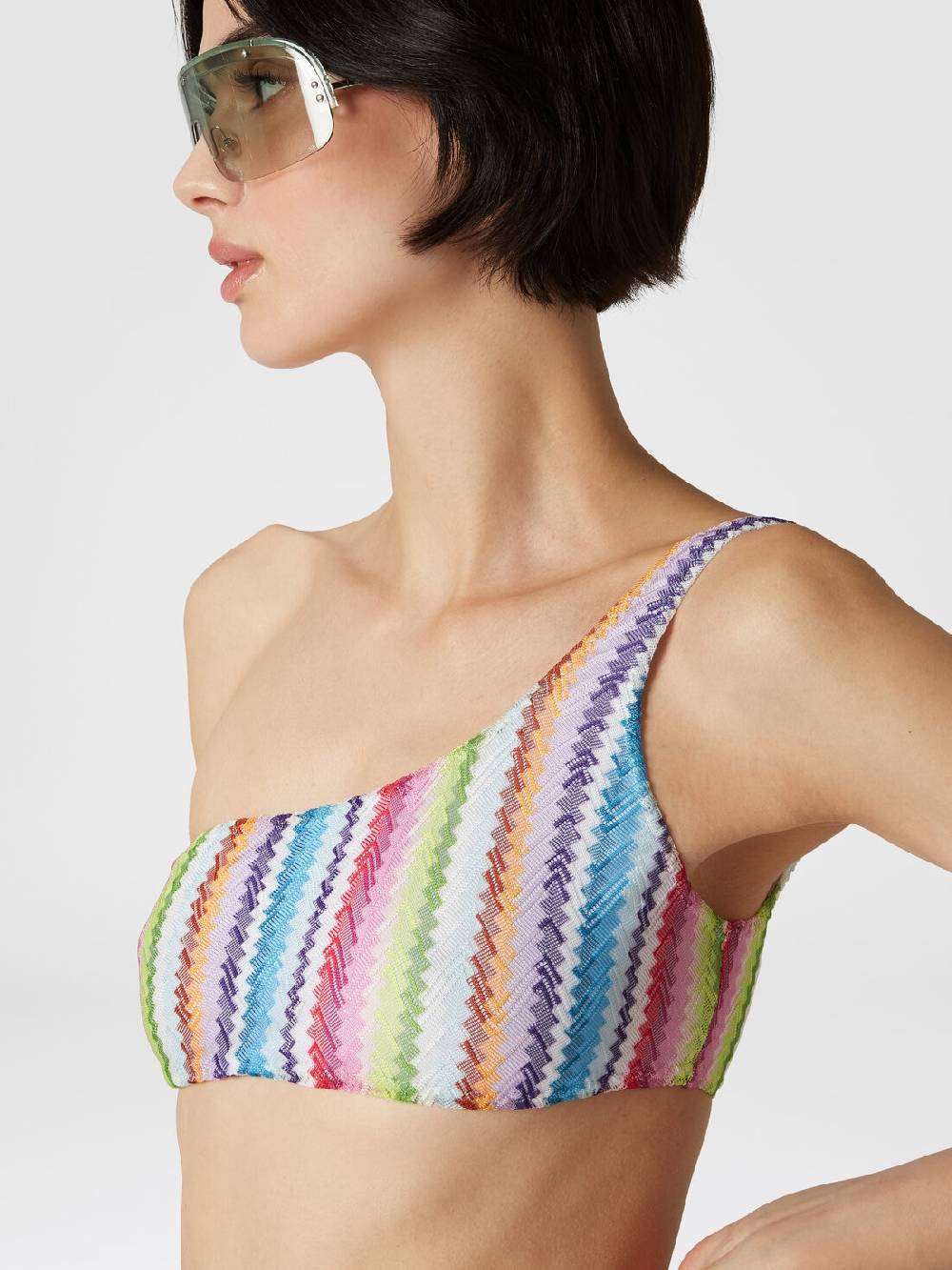 M Missoni Bikini monospalla stampa zig zag Affare Del Giorno