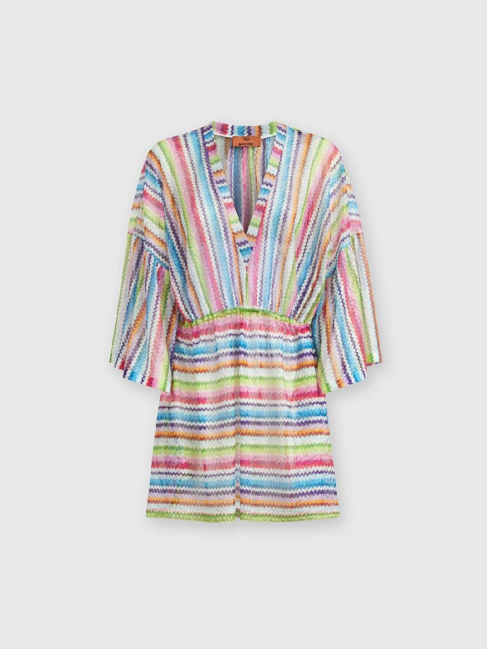 M Missoni Caftano copricostume corto stampa zig zag Novità