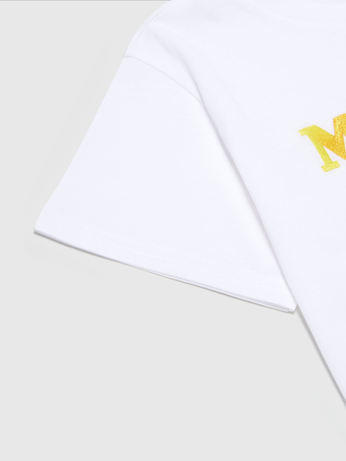 M Missoni T-shirt in jersey di cotone con scritta logo Offerta