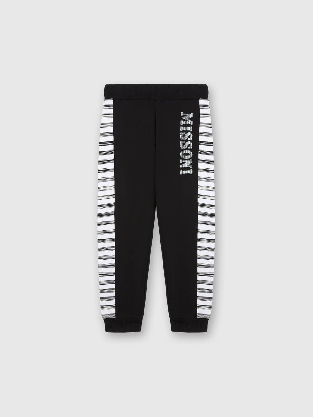 M Missoni Joggers in cotone con inserti fiammati Offerte