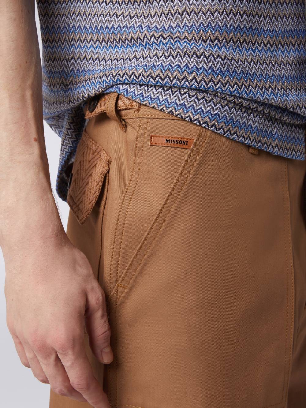 M Missoni Cargo pants in misto cotone Pezzi Unici