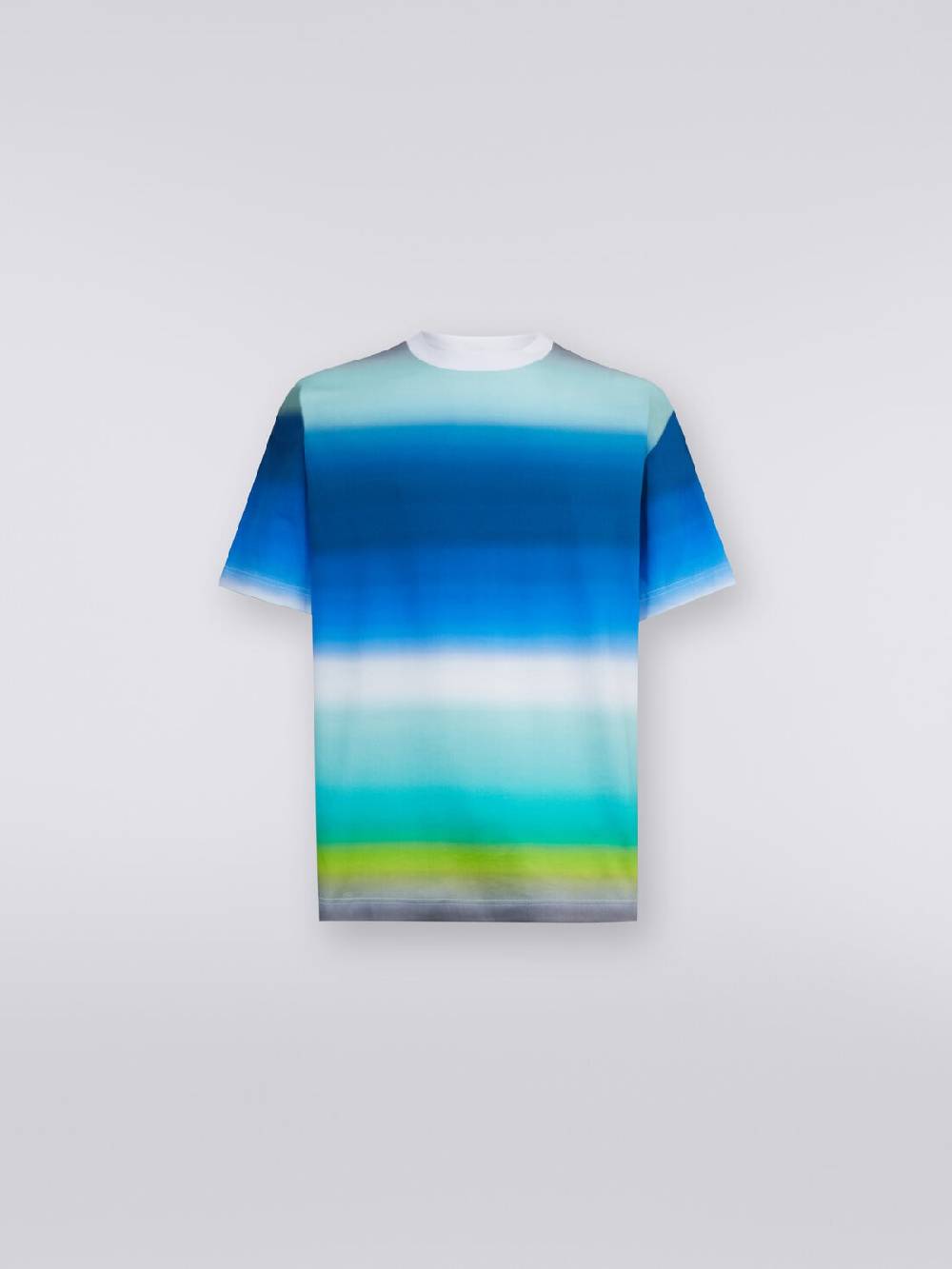 M Missoni T-shirt oversize in cotone con stampa dégradé Negozi Online