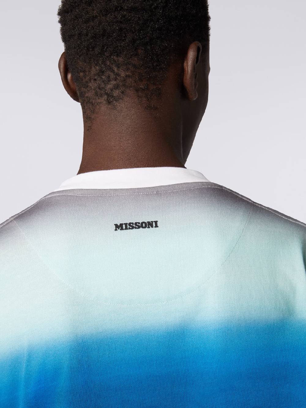 M Missoni T-shirt oversize in cotone con stampa dégradé Negozi Online