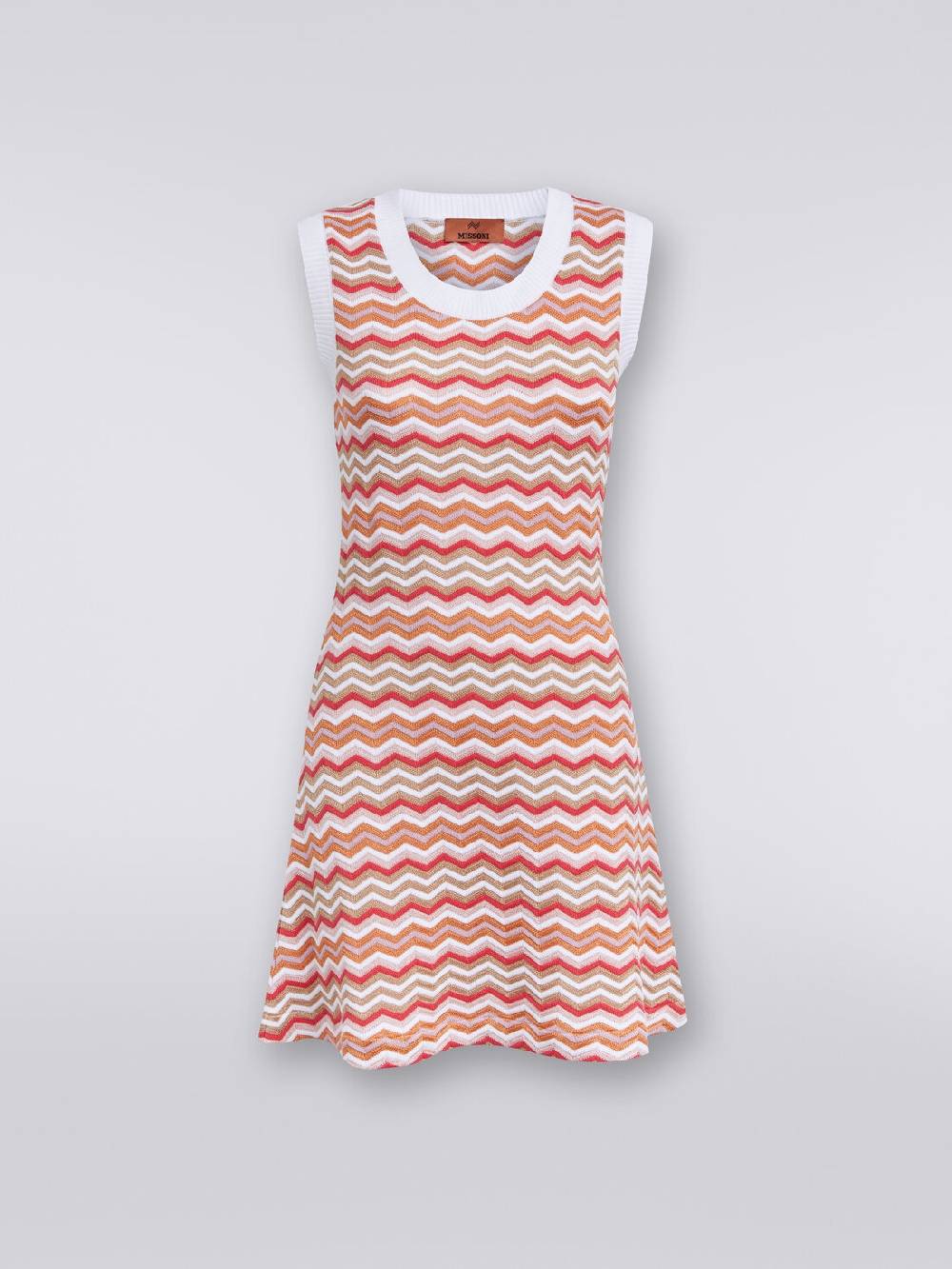 M Missoni Abito senza maniche in maglia zig zag Outlet