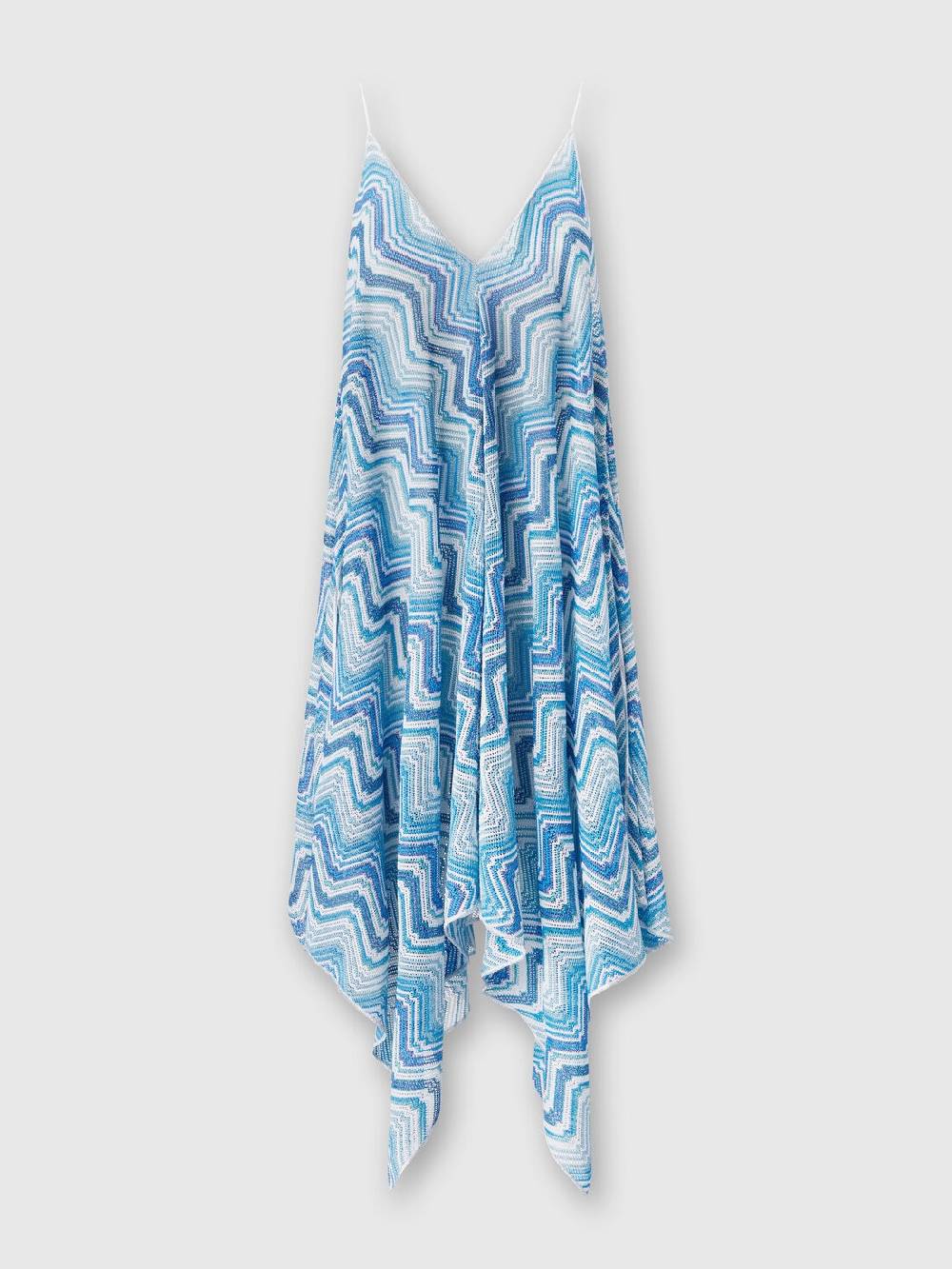 M Missoni Copricostume lungo taglio foulard in crochet chevron lamé Vendite Flash