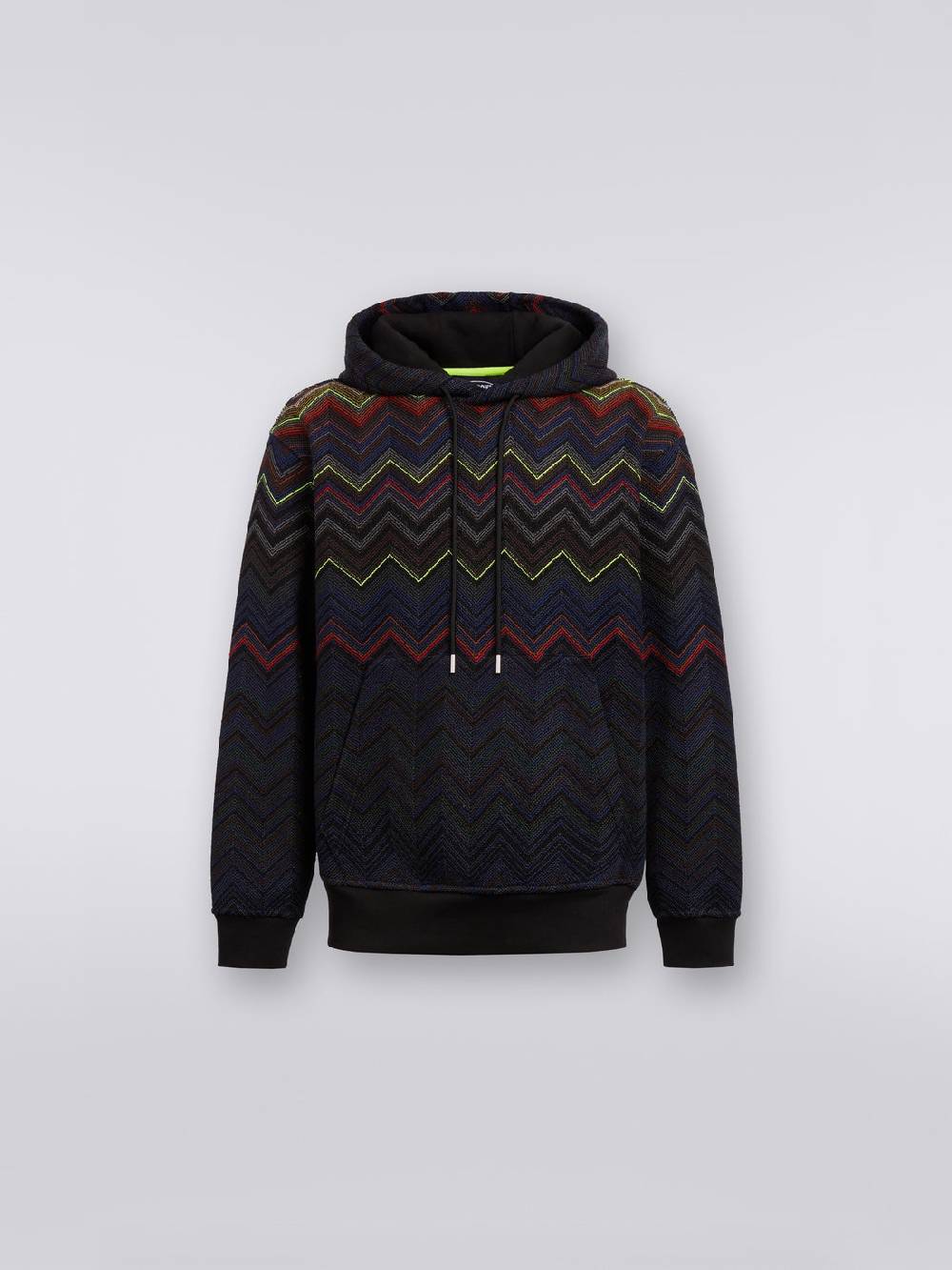 M Missoni Felpa con cappuccio e tasca a marsupio in collaborazione con Mike Maignan Nuovo