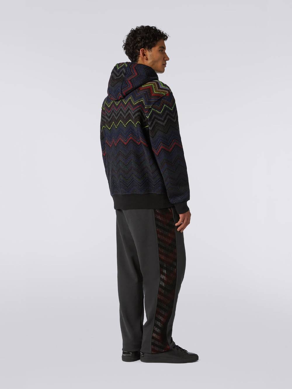 M Missoni Felpa con cappuccio e tasca a marsupio in collaborazione con Mike Maignan Nuovo