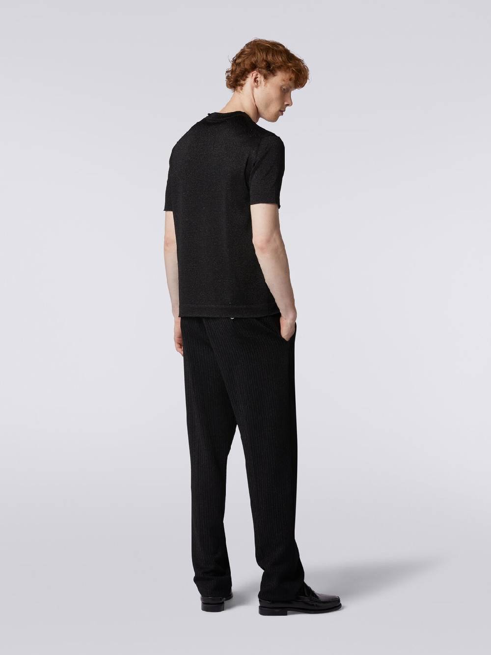 M Missoni Pantaloni chino in viscosa con lurex Soddisfazione Garantita