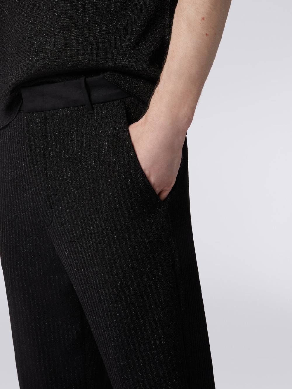 M Missoni Pantaloni chino in viscosa con lurex Soddisfazione Garantita