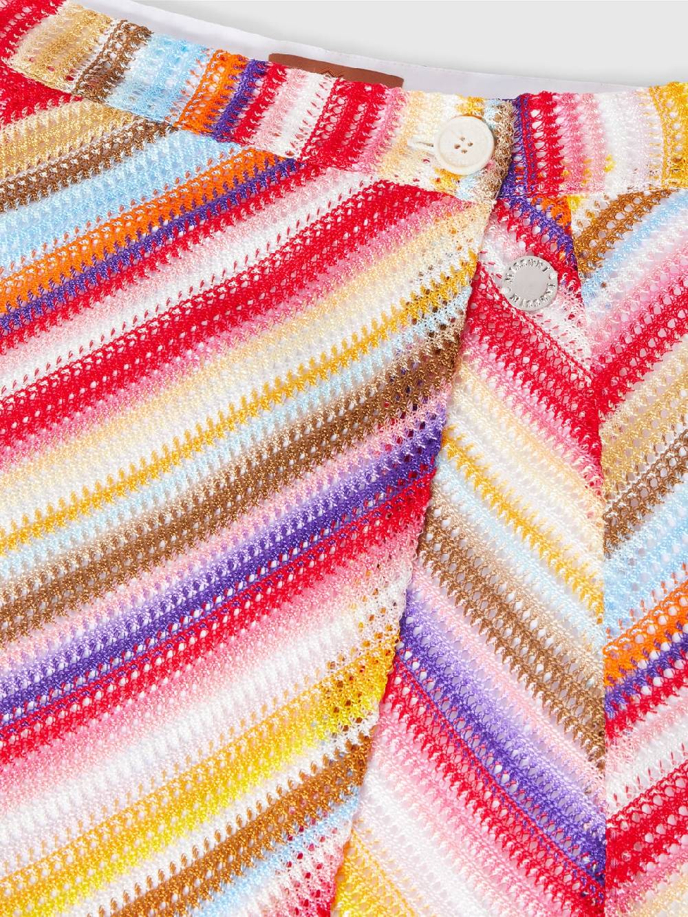 M Missoni Gonna a portafoglio in viscosa chevron Convenienza