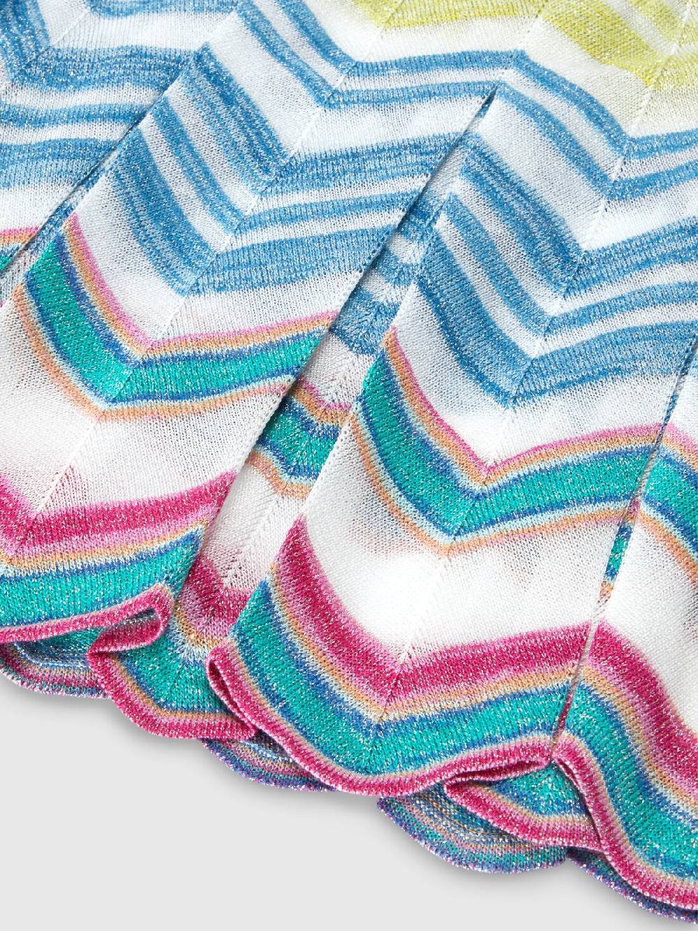 M Missoni Top senza maniche in maglia di misto viscosa lamé Online