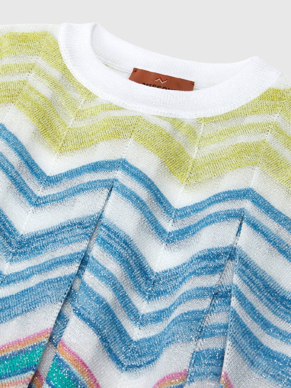 M Missoni Top senza maniche in maglia di misto viscosa lamé Online