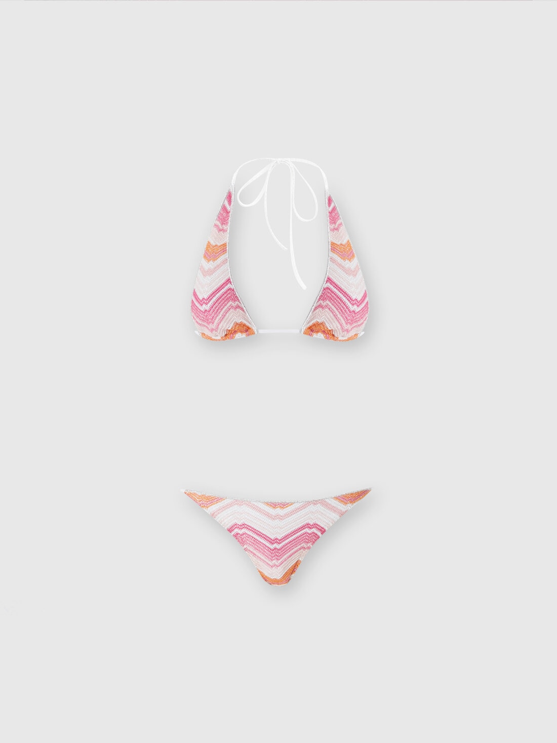 M Missoni Bikini in misto viscosa chevron con lurex Ritorno libero