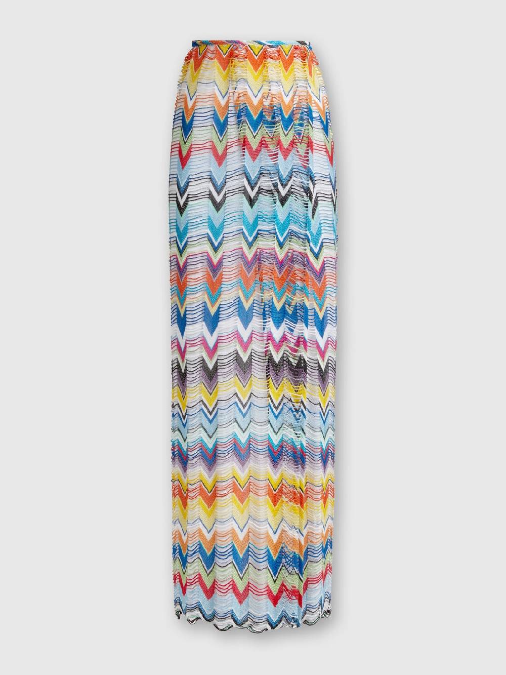 M Missoni Gonna copricostume lunga a trama larga con lurex ACQUISTA ORA