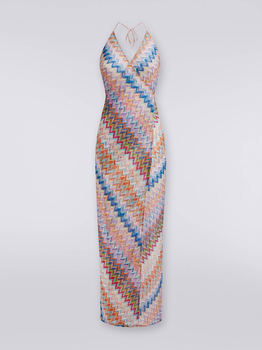 M Missoni Copricostume lungo a portafoglio con motivo chevron e lurex Latest stili