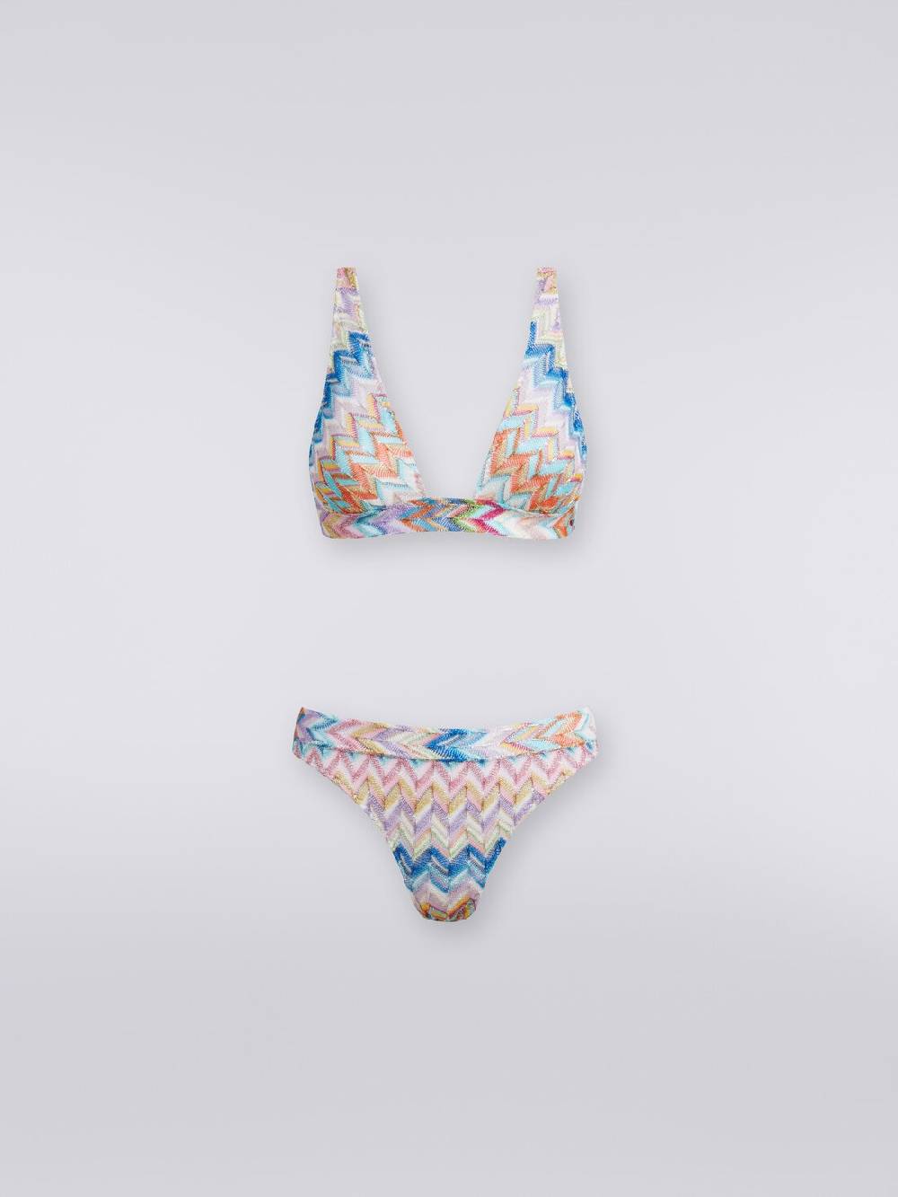 M Missoni Bikini in viscosa zig zag con lurex Ultimo giorno