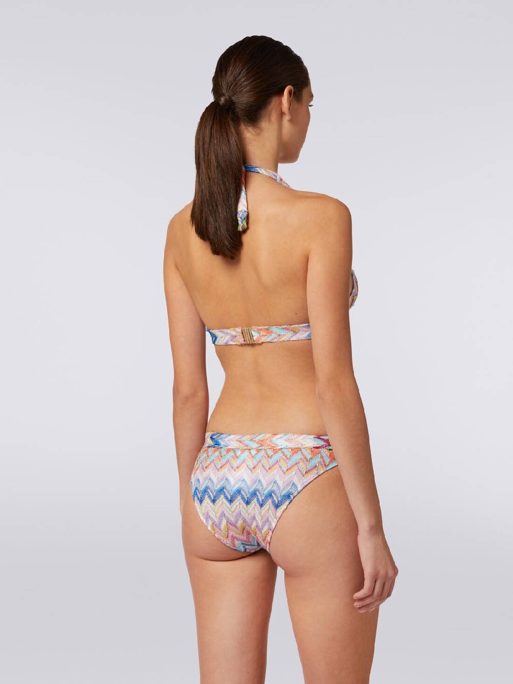 M Missoni Bikini in viscosa zig zag con lurex Ultimo giorno