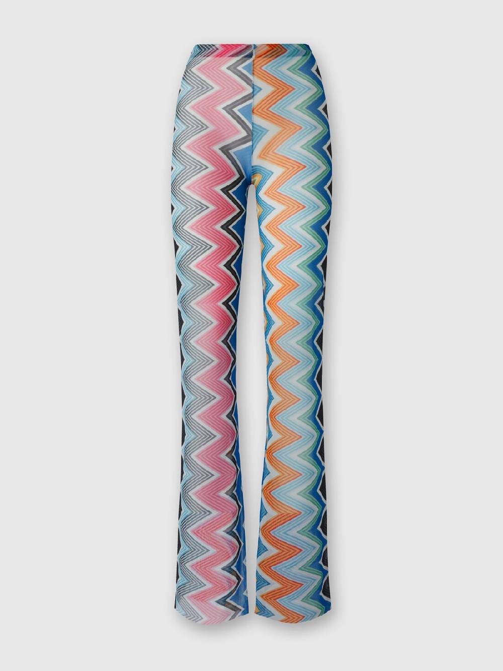 M Missoni Pantaloni copricostume in tulle stampa zig zag Promozione temporanea