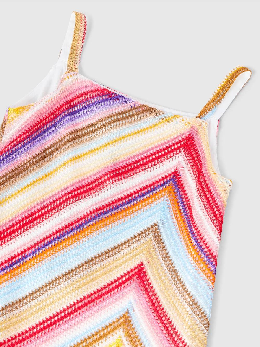 M Missoni Abito in maglia di viscosa con spalline Enormi sconti