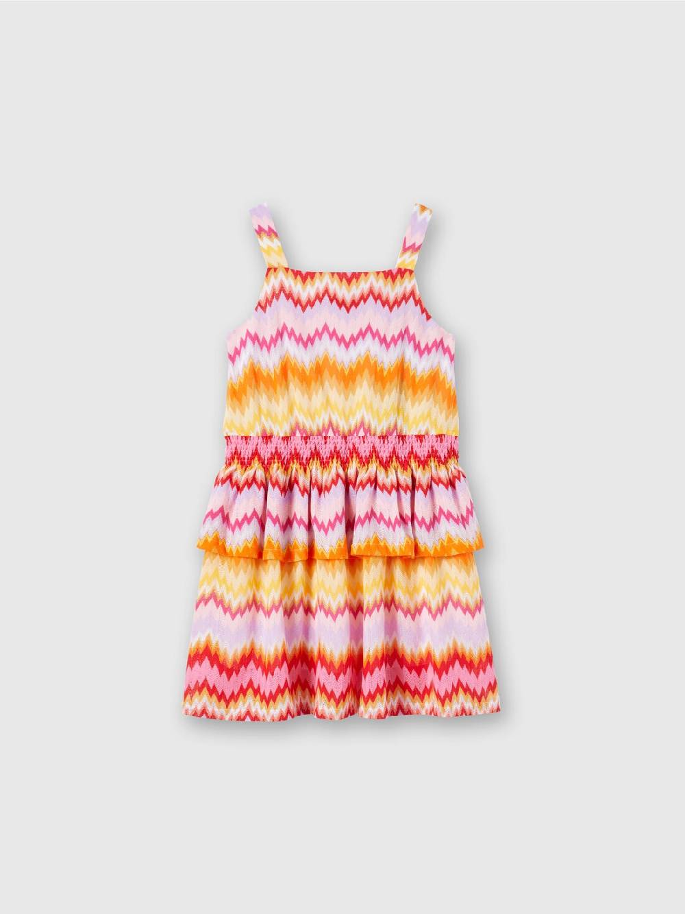 M Missoni Abito in misto cotone zig zag 50% di sconto con spedizione gratuita